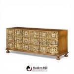 John Widdicomb Mediterranean Mid Century Treasure Chest Credenza