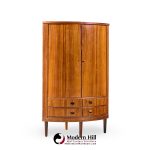 kai kristiansen mid century danish rosewood corner cabinet