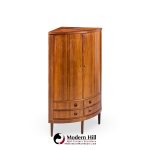 kai kristiansen mid century danish rosewood corner cabinet