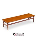 Kai Lyngfeldt-larsen for Søborg Møbelfabrik Mid Century Danish Teak Bench Coffee Table
