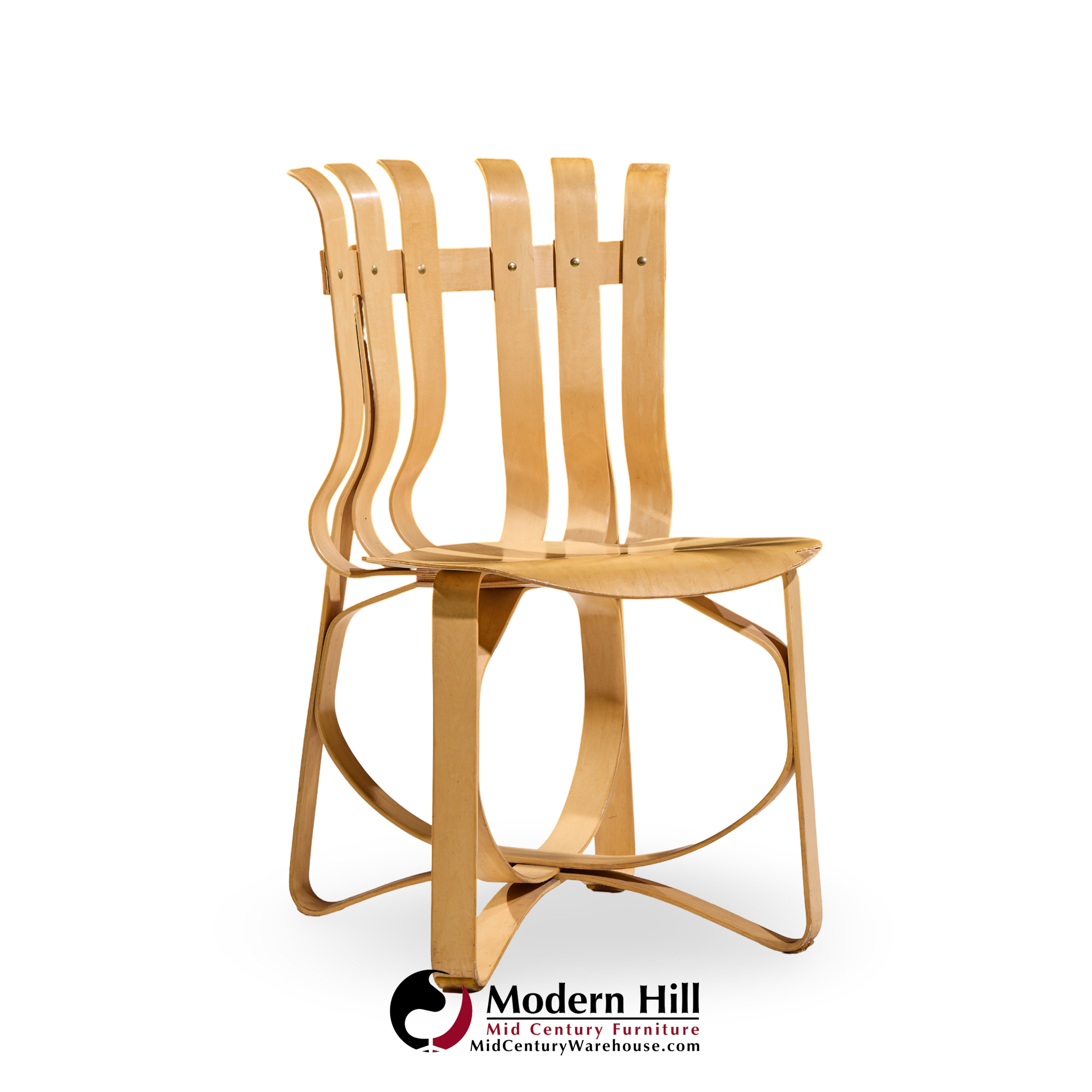 Knoll Mid Century Hat Trick Chairs - Set of 4