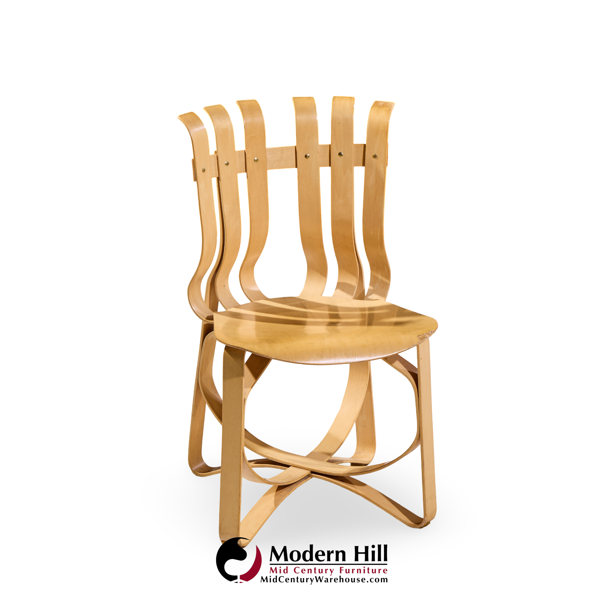 Knoll Mid Century Hat Trick Chairs - Set of 4