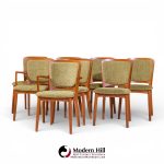 Koefoeds Hornslet Mid Century Danish Teak Dining Chairs - Set of 8