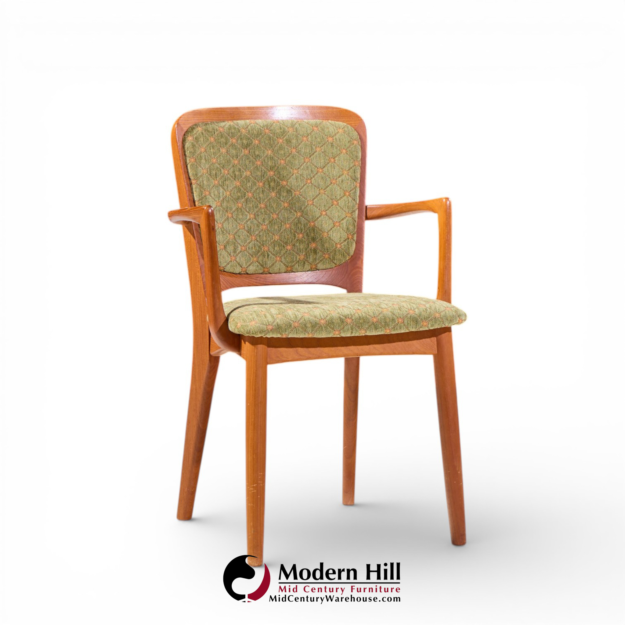 Koefoeds Hornslet Mid Century Danish Teak Dining Chairs - Set of 8