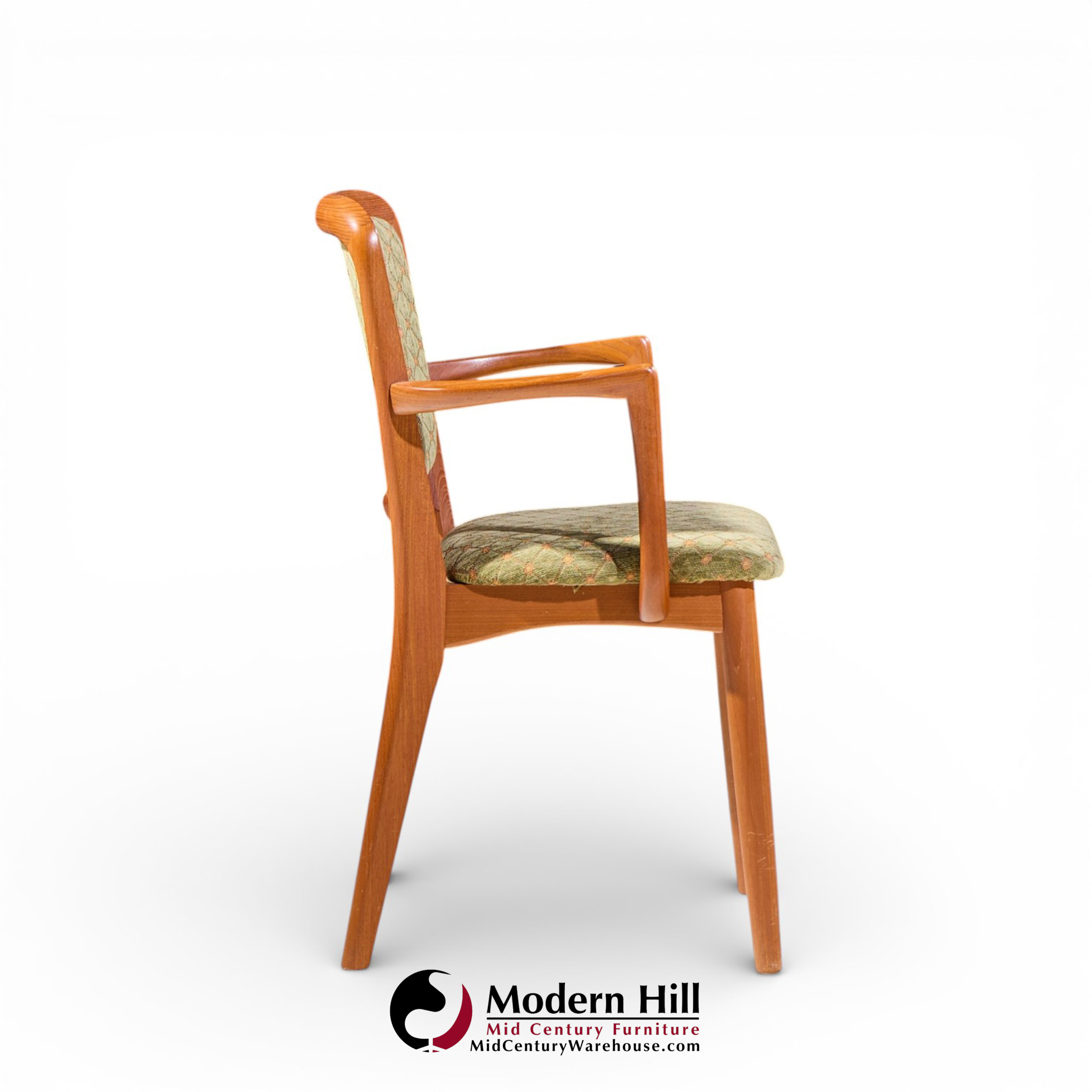 Koefoeds Hornslet Mid Century Danish Teak Dining Chairs - Set of 8