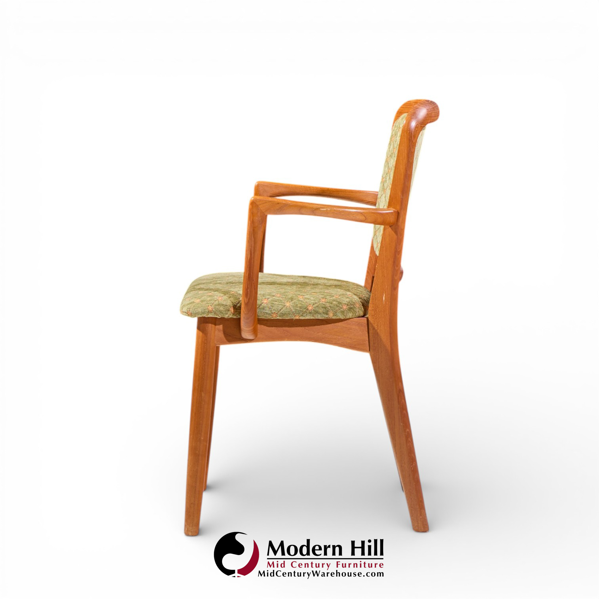 Koefoeds Hornslet Mid Century Danish Teak Dining Chairs - Set of 8