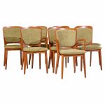 Koefoeds Hornslet Mid Century Danish Teak Dining Chairs - Set of 8