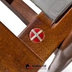 kofod larsen for selig mid century danish lounge chairs - pair