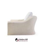 michael taylor jennifer mid century stone fiberglass lounge chair
