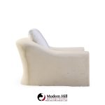 michael taylor jennifer mid century stone fiberglass lounge chair