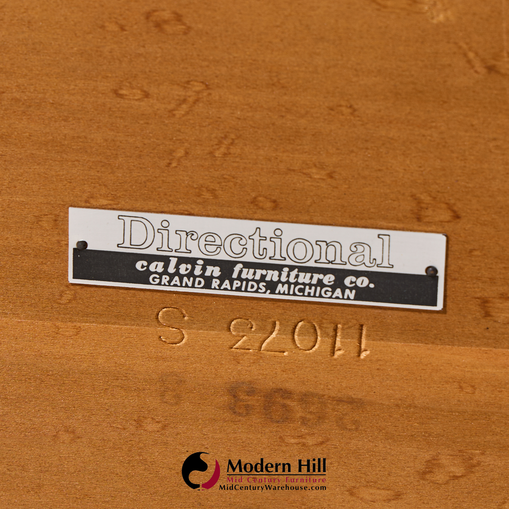 milo baughman for directional mid century burlwood parsons coffee table