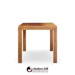 milo baughman for directional mid century burlwood parsons coffee table