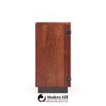 Milo Baughman for Directional Mid Century Walnut Bar Console Credenza