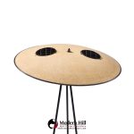 Mitchell Bobrick for Controlight Mid Century Enameled Steel and Fiberglass Floor Lamp