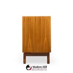 Mount Airy Style Mid Century Walnut Harlequin Credenza
