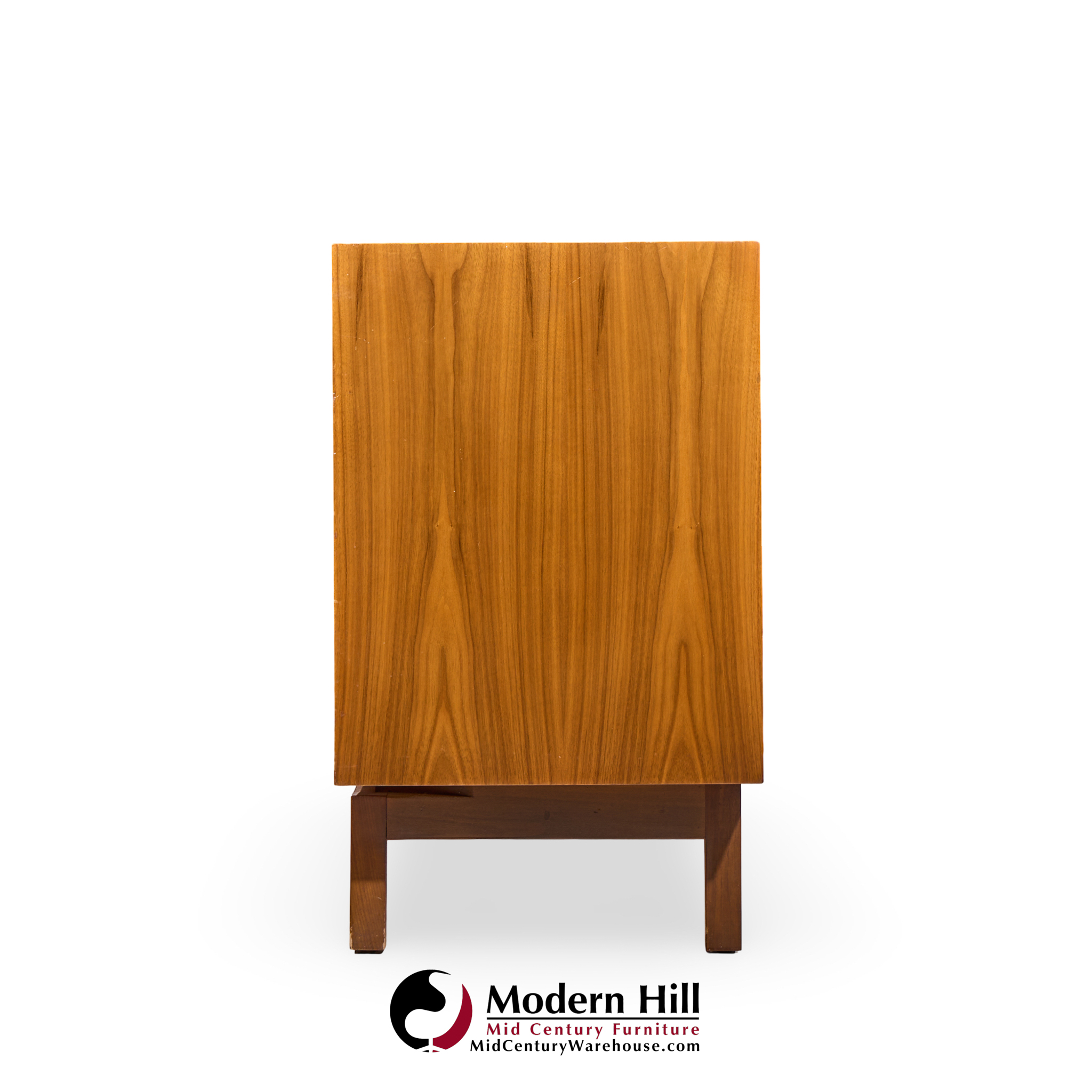 Mount Airy Style Mid Century Walnut Harlequin Credenza