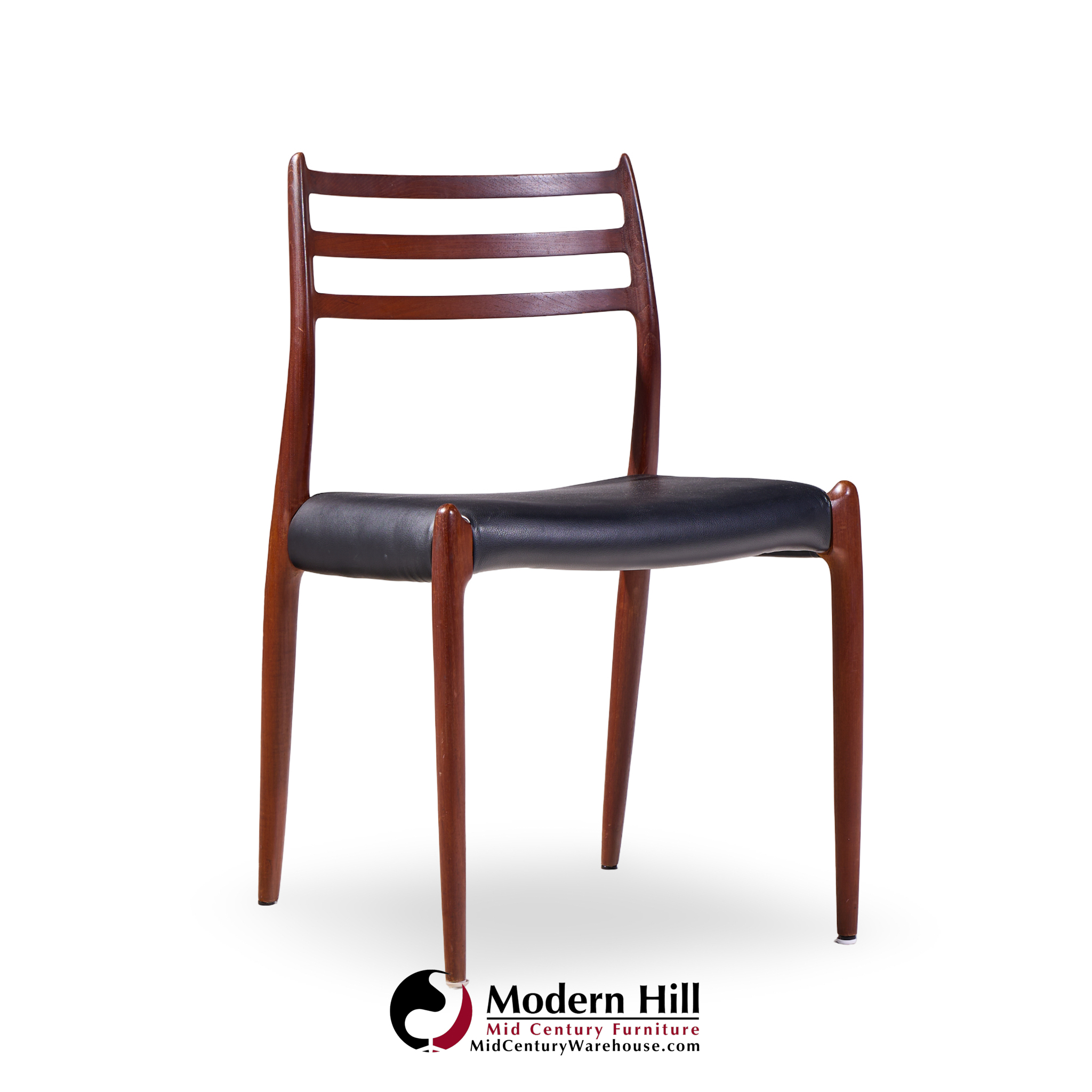 Niels Moller Models 75 and 78 Danish Teak Dining Chairs - Set of 6