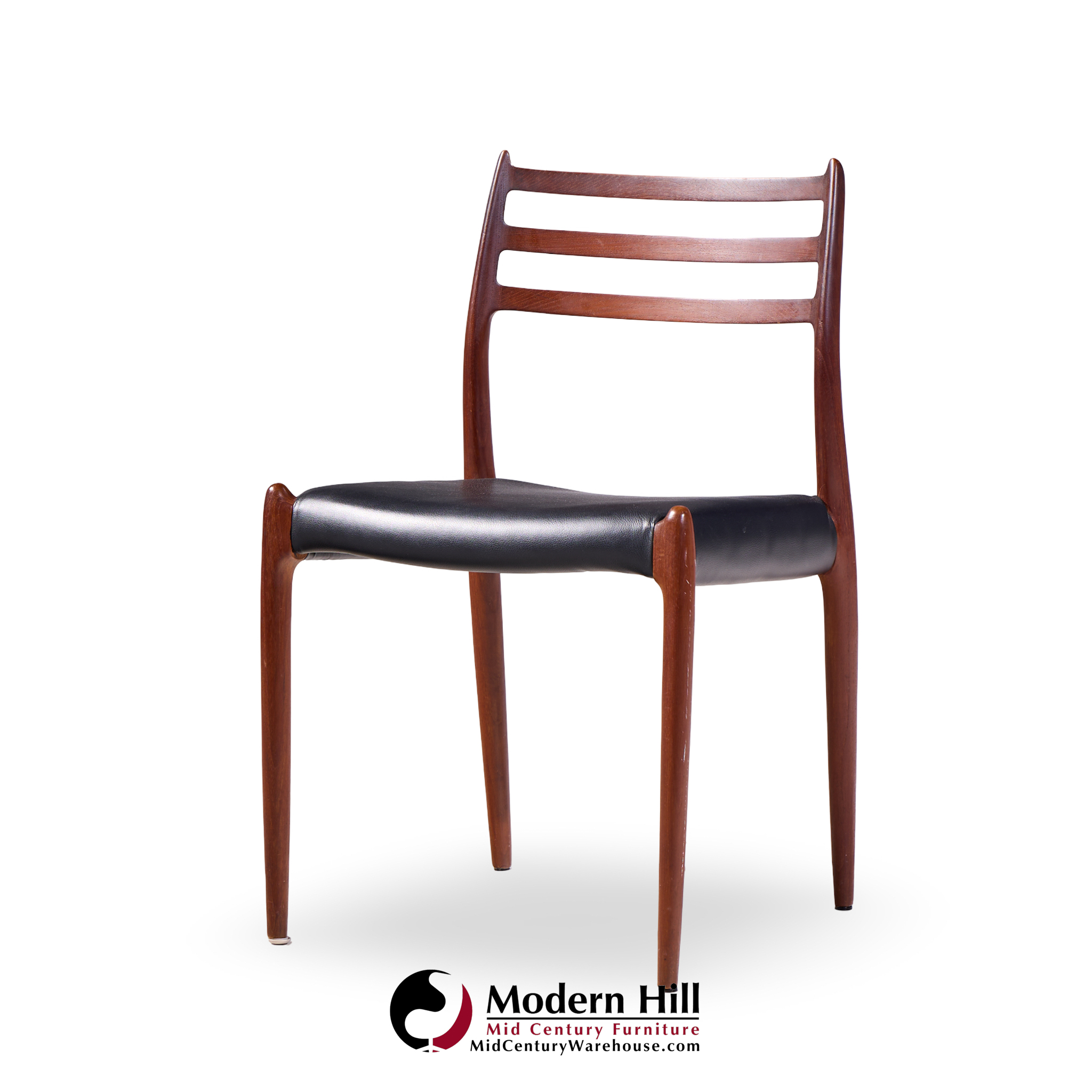 Niels Moller Models 75 and 78 Danish Teak Dining Chairs - Set of 6