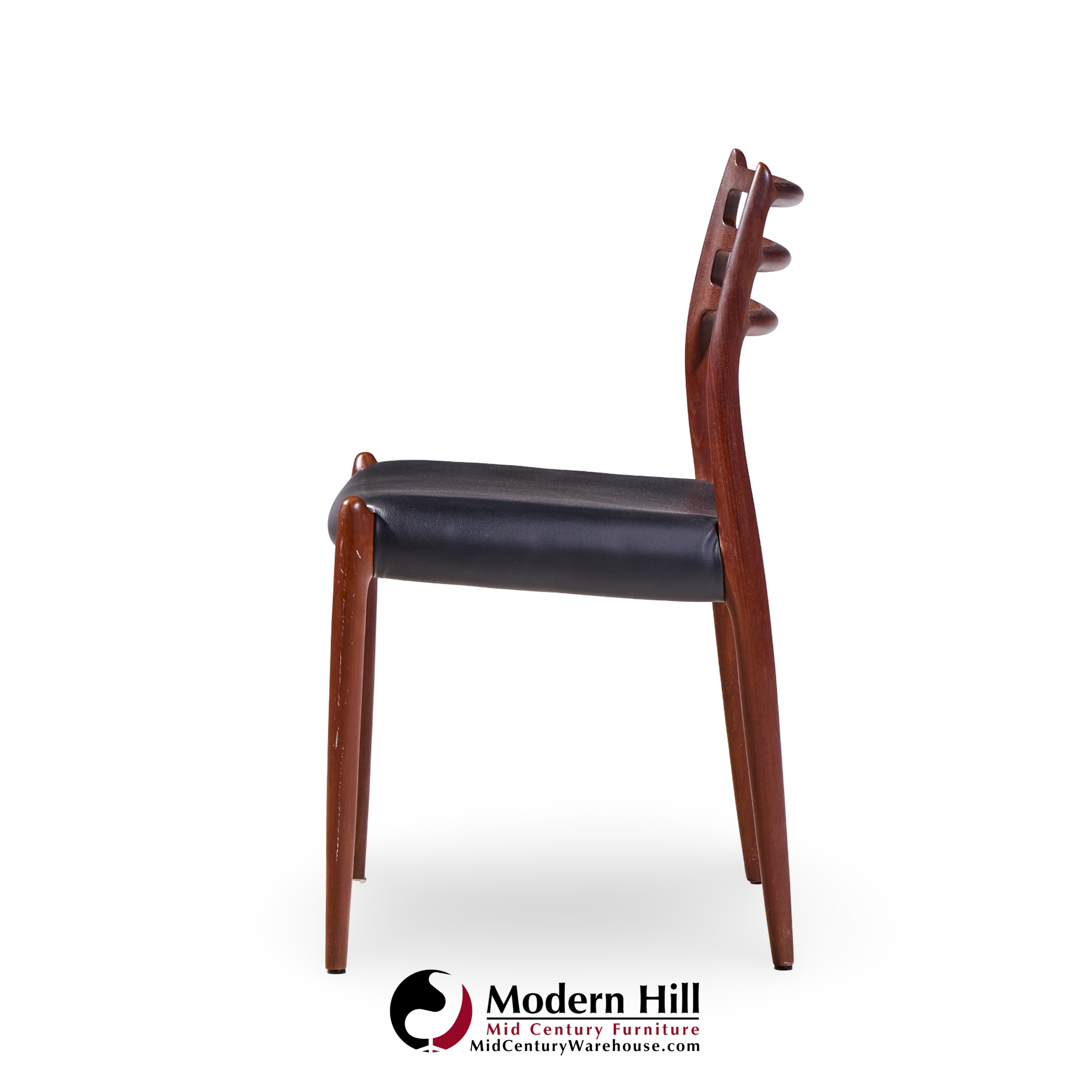 Niels Moller Models 75 and 78 Danish Teak Dining Chairs - Set of 6