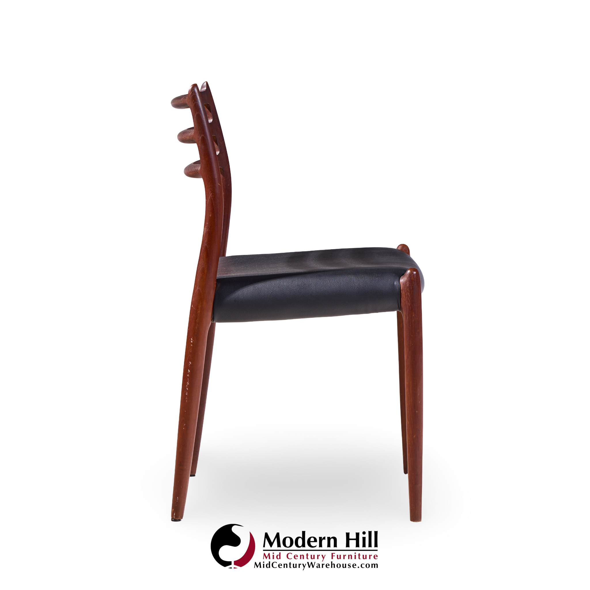 Niels Moller Models 75 and 78 Danish Teak Dining Chairs - Set of 6