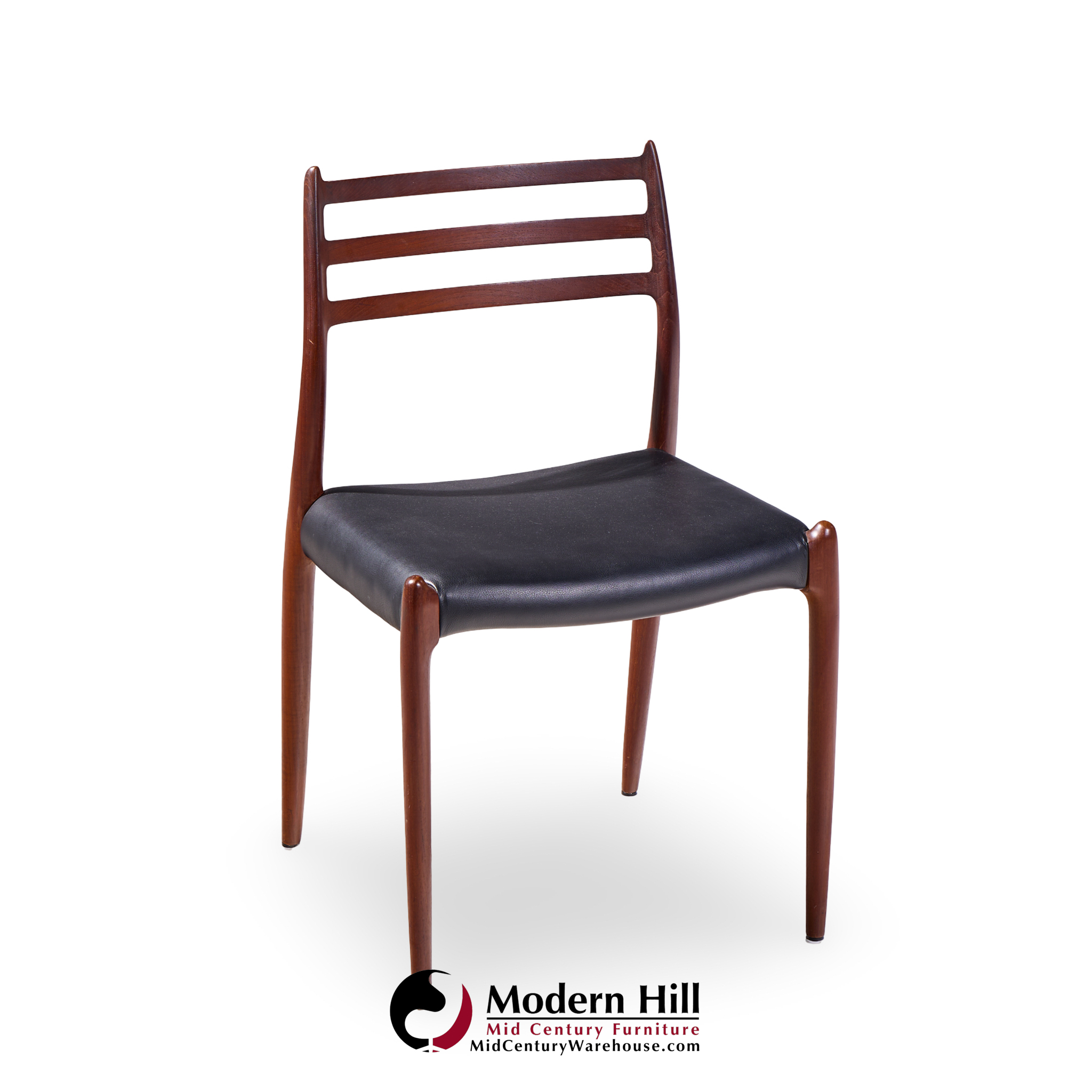 Niels Moller Models 75 and 78 Danish Teak Dining Chairs - Set of 6