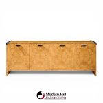Pace Mid Century Burlwood Credenza | Mid Century Modern Furniture - Mid Century Furniture Chicago Pace Mid Century Burlwood Credenza