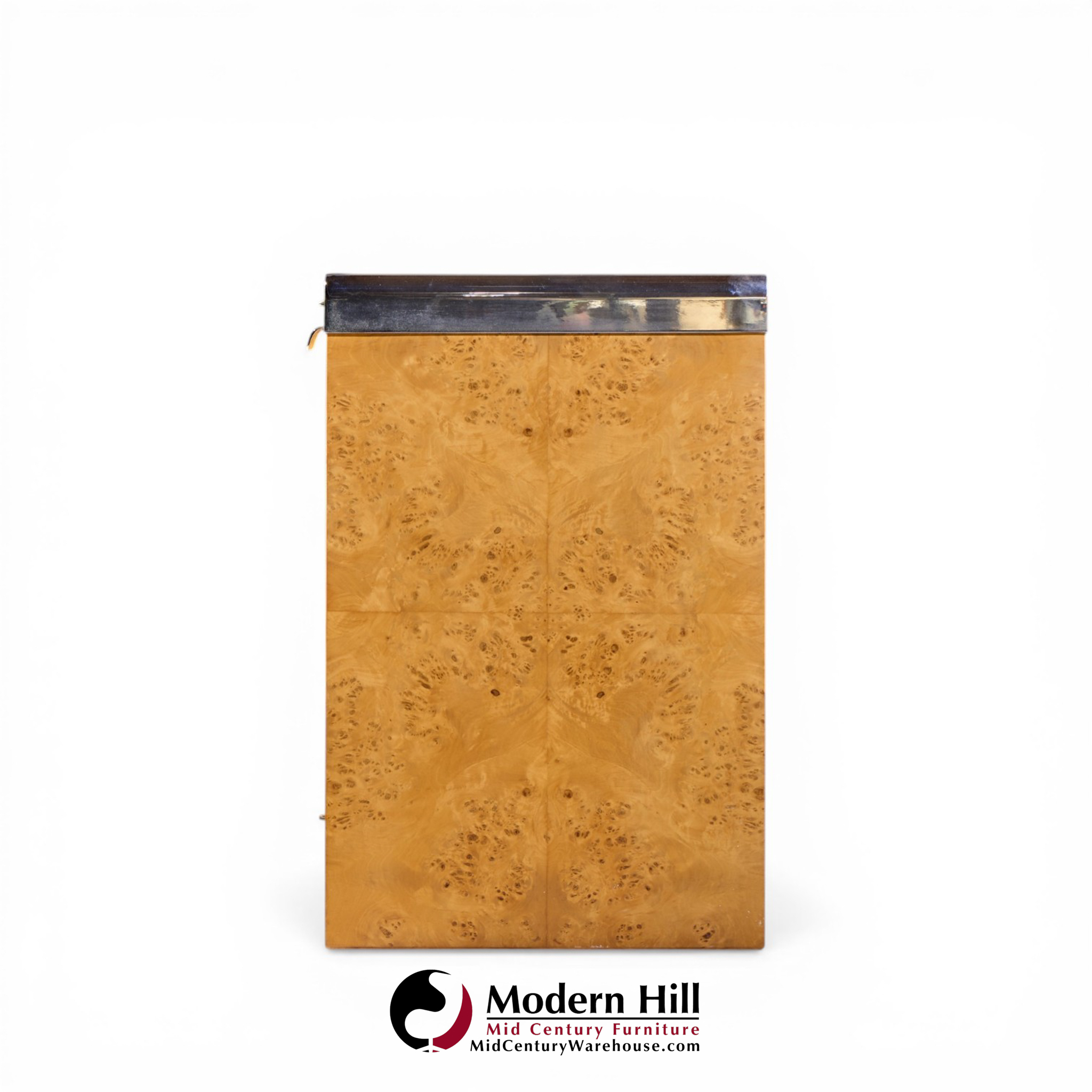 Pace Mid Century Burlwood Credenza