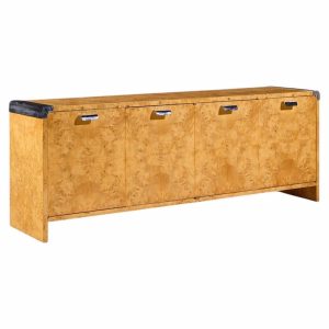pace mid century burlwood credenza