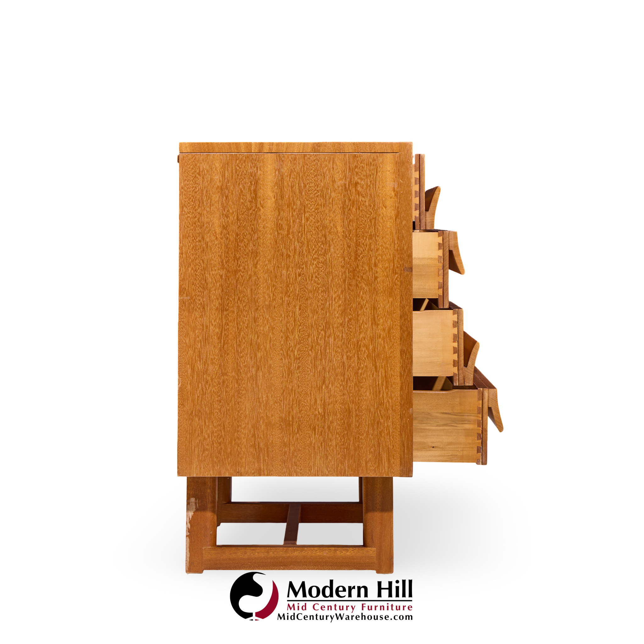 Paul Laszlo for Brown Saltman Mid Century Chests of Drawers Dresser - Pair | Mid Century Modern Furniture - Mid Century Furniture Chicago Paul Laszlo for Brown Saltman Mid Century Chests of Drawers Dresser - Pair