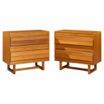 Paul Laszlo for Brown Saltman Mid Century Chest of Drawers Dresser - Pair | Mid Century Modern Furniture - Mid Century Furniture Chicago Paul Laszlo for Brown Saltman Mid Century Chest of Drawers Dresser - Pair