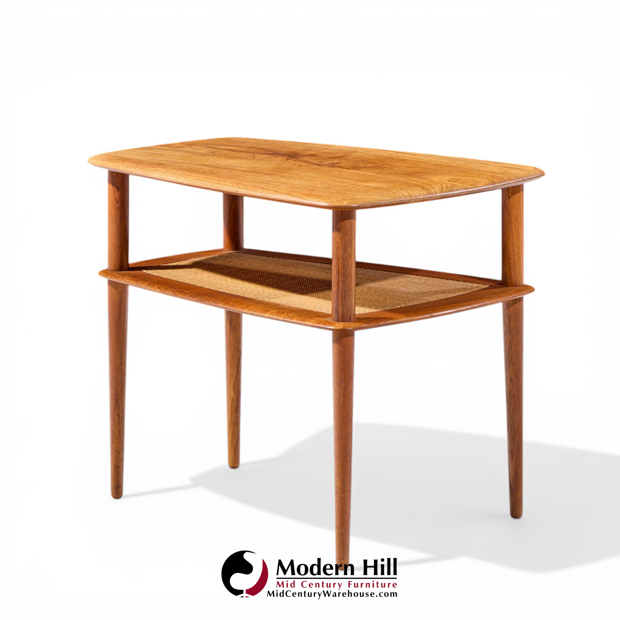 peter hvidt mid century side table