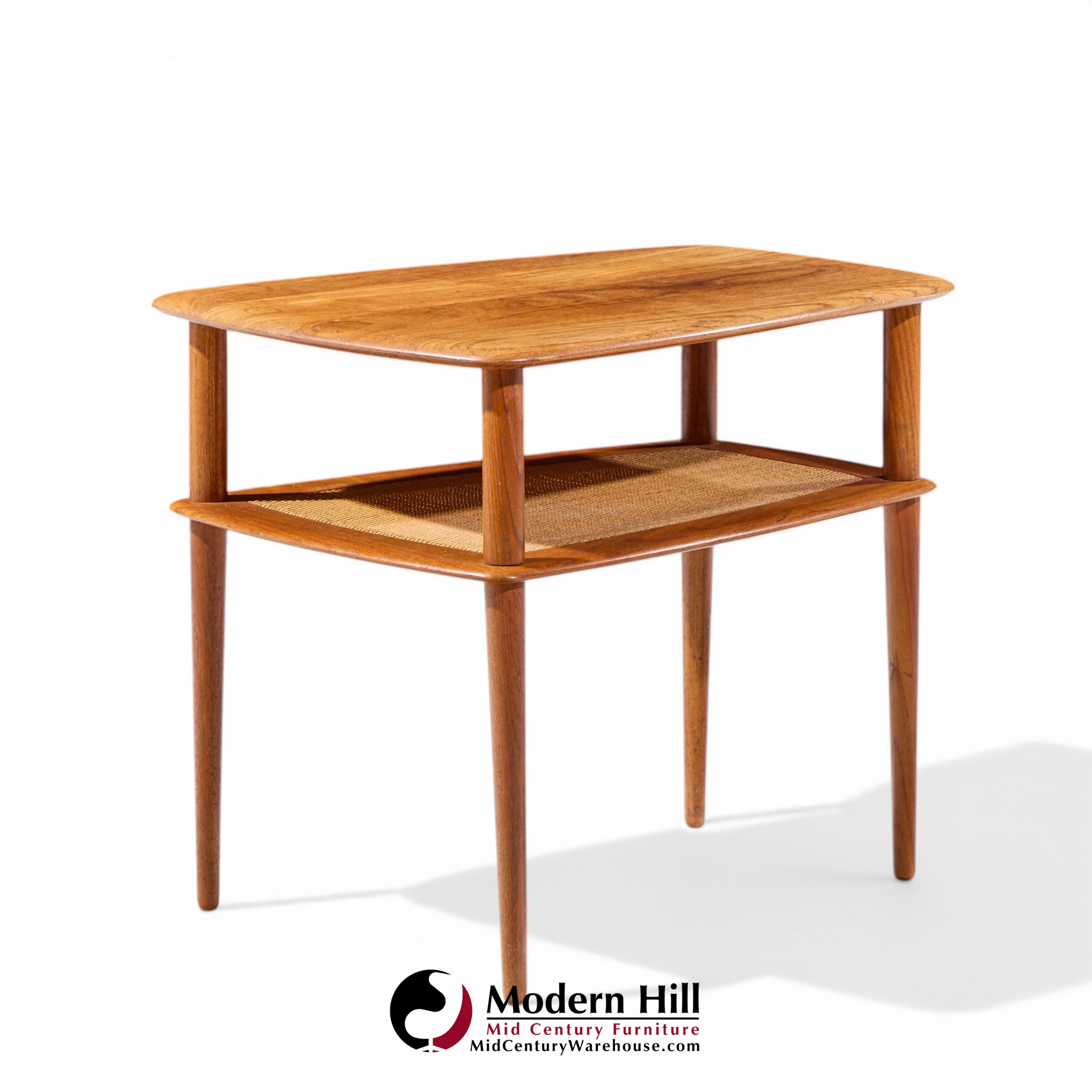 peter hvidt mid century side table