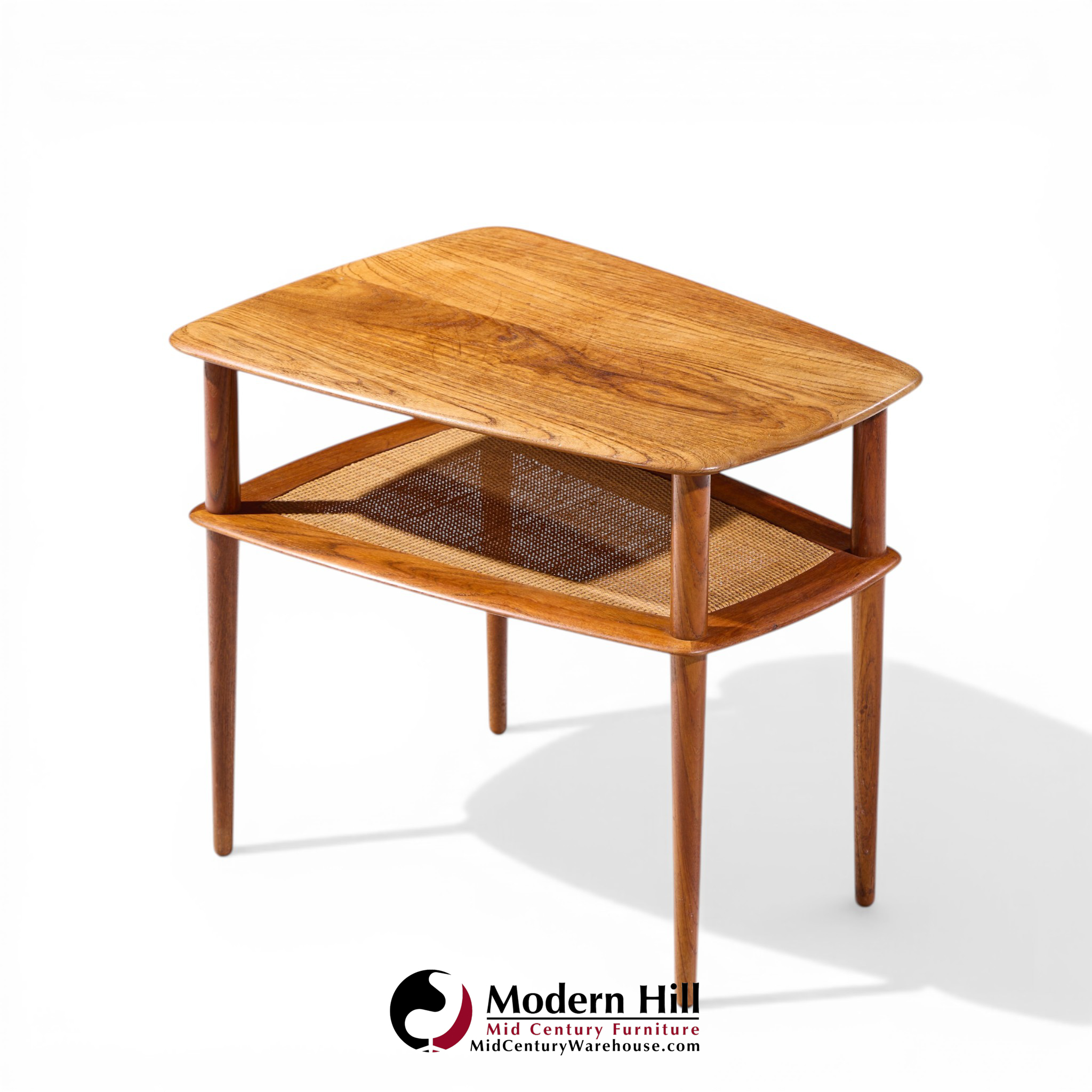peter hvidt mid century side table