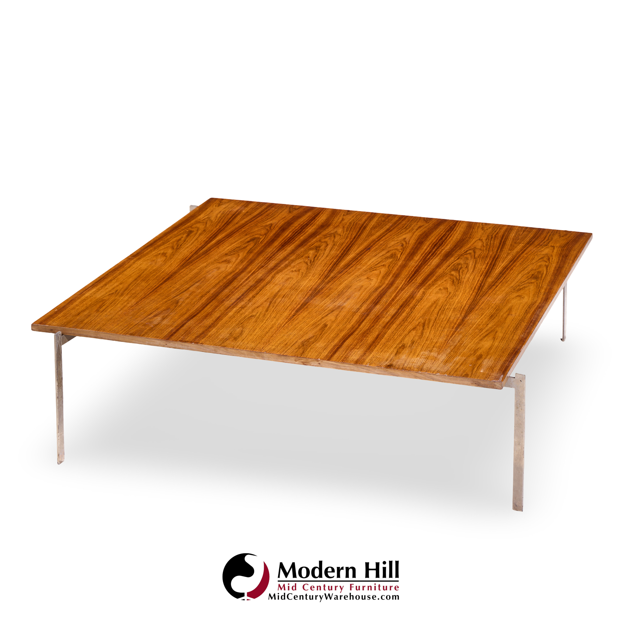 Poul Kjærholm for Fritz Hansen Pk61 Mid Century Danish Rosewood Coffee Table