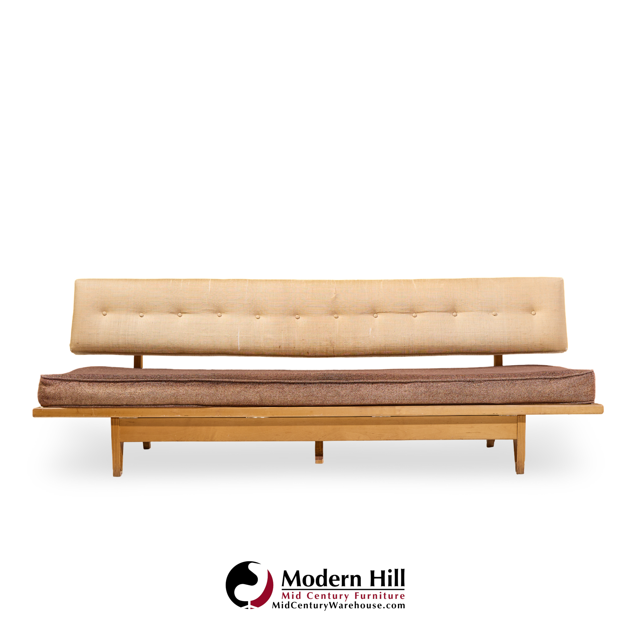 Richard Stein for Knoll Model 700 Mid Century Birch Daybed Sofa