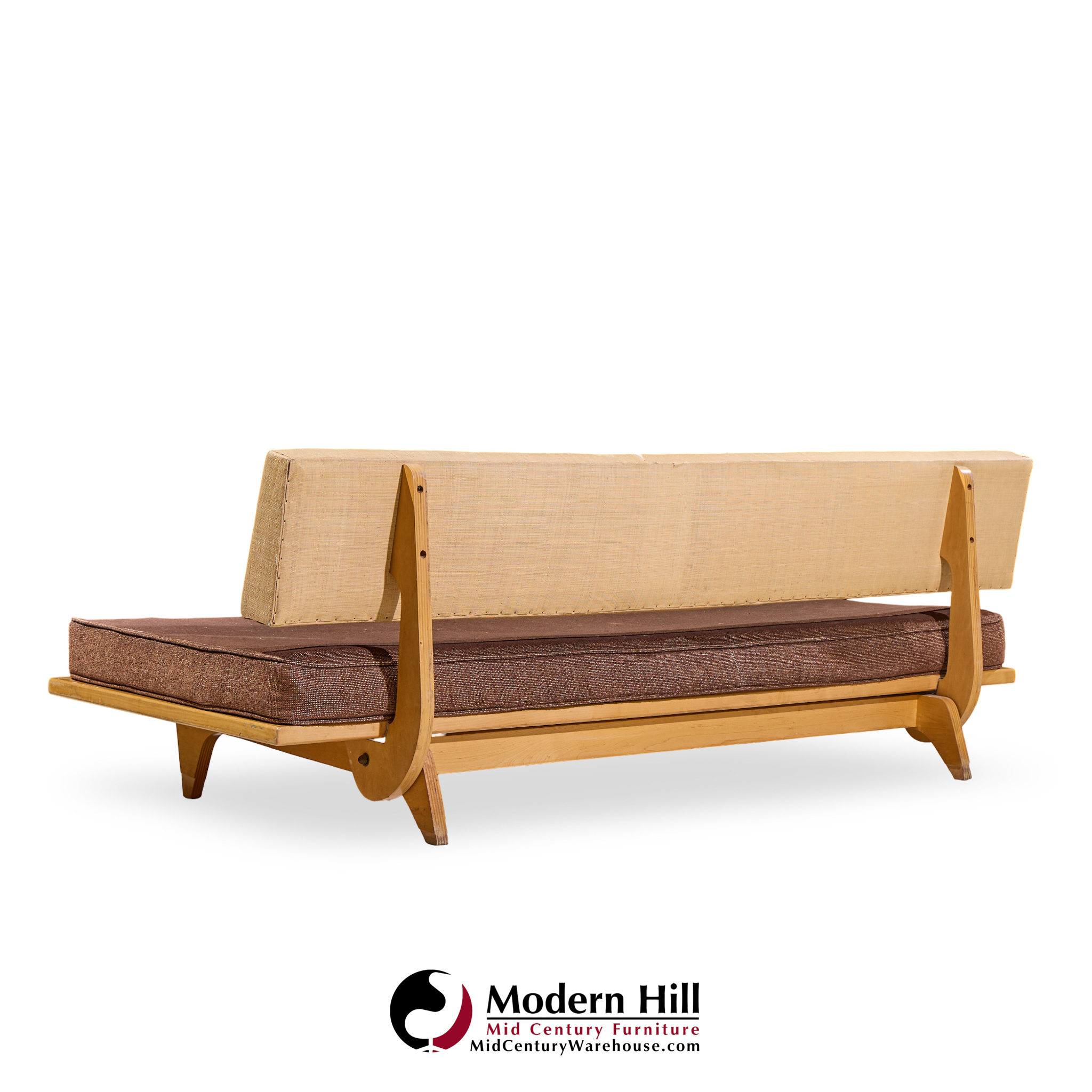 Richard Stein for Knoll Model 700 Mid Century Birch Daybed Sofa
