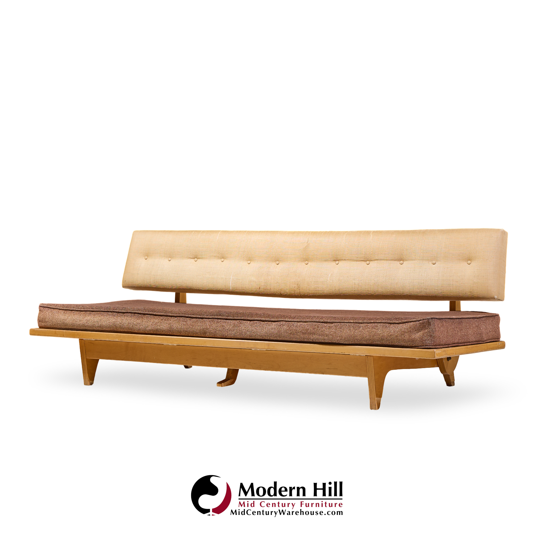 Richard Stein for Knoll Model 700 Mid Century Birch Daybed Sofa