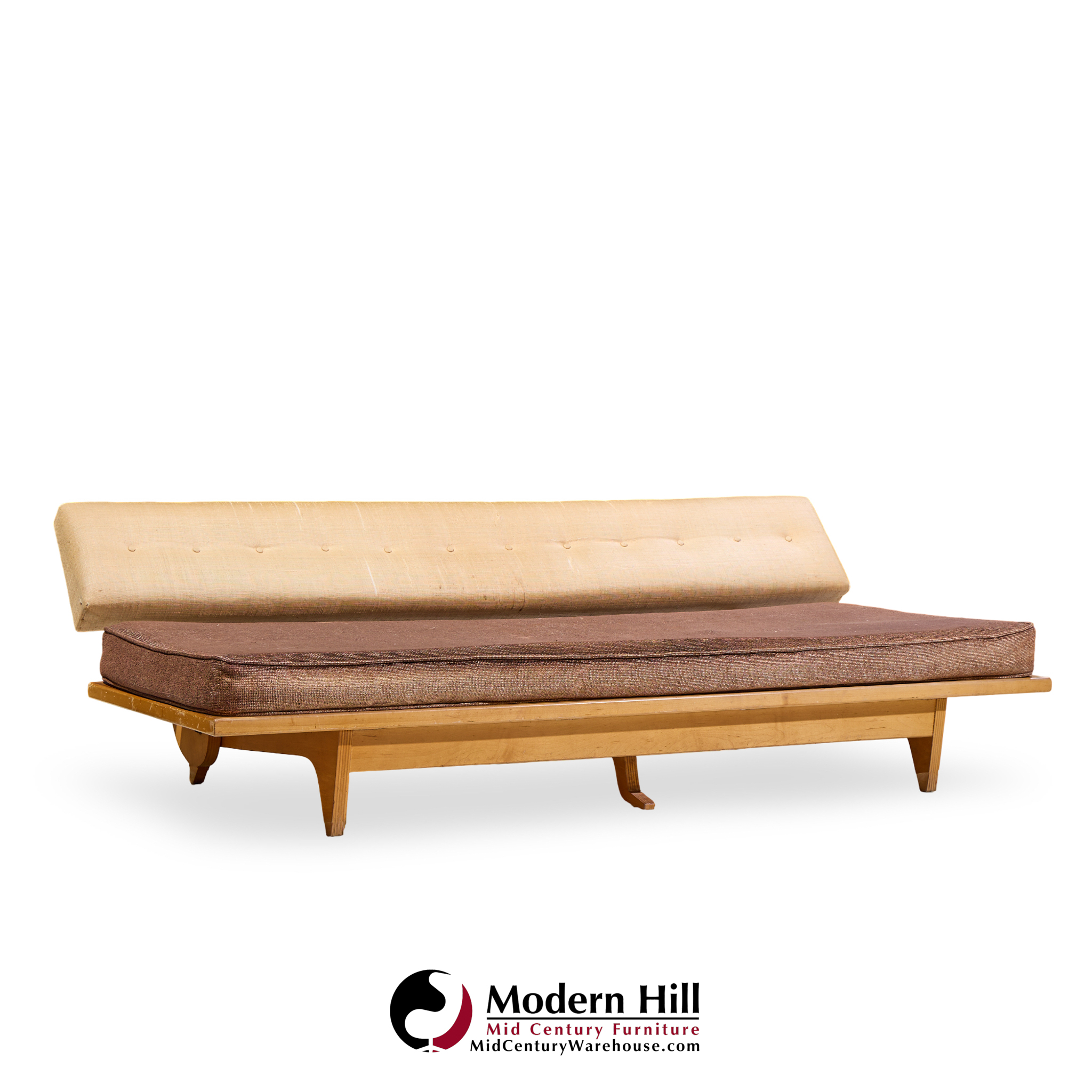 Richard Stein for Knoll Model 700 Mid Century Birch Daybed Sofa