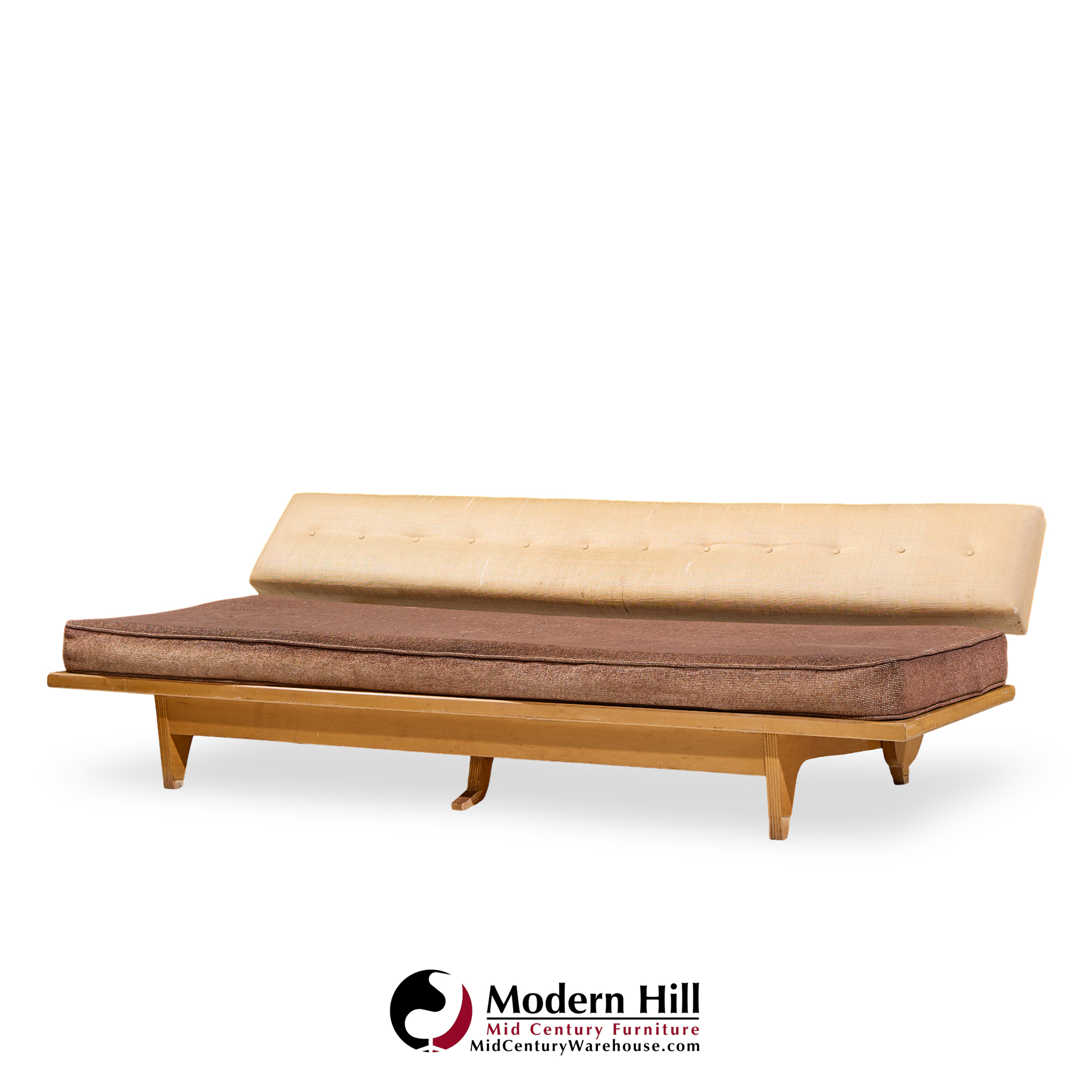 Richard Stein for Knoll Model 700 Mid Century Birch Daybed Sofa
