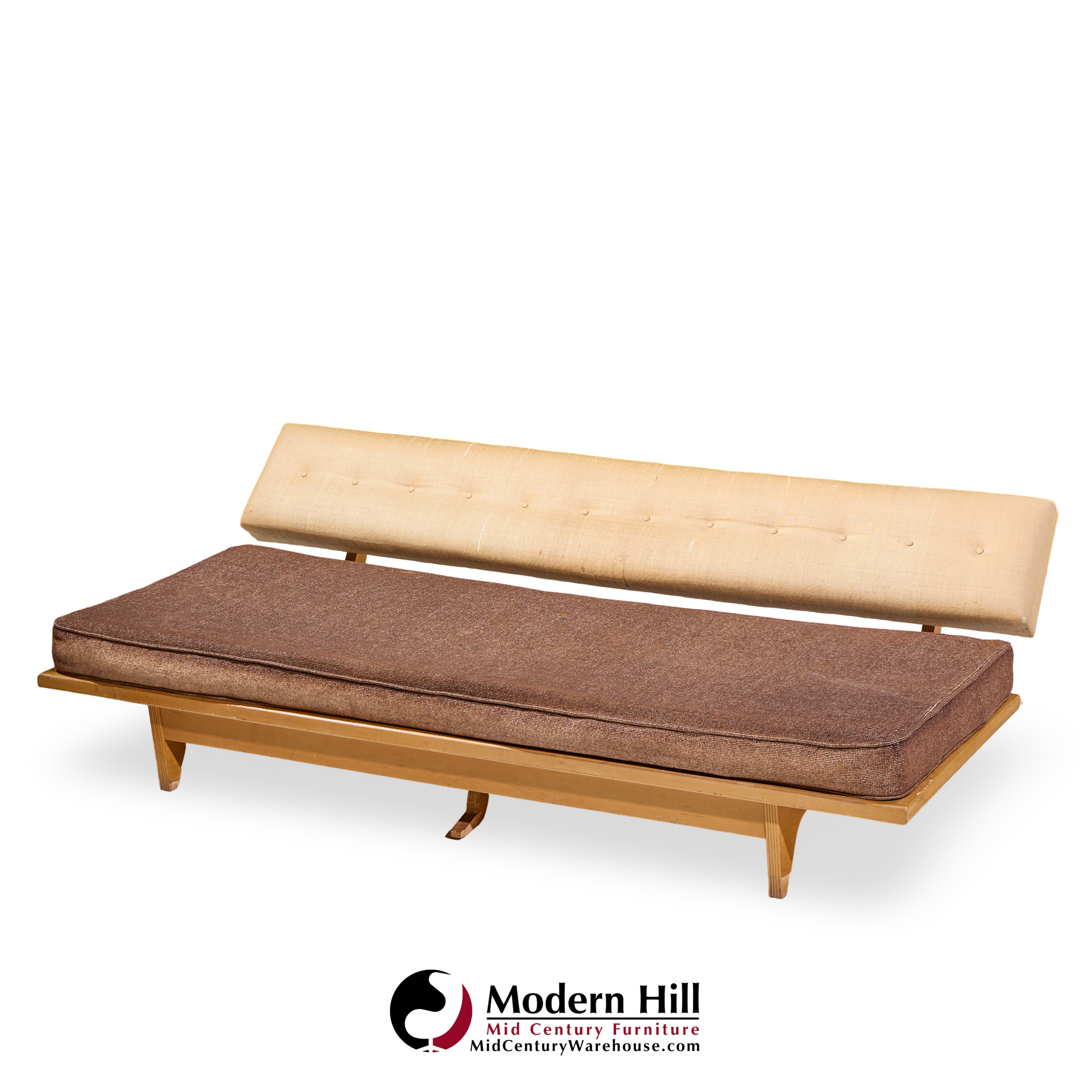 Richard Stein for Knoll Model 700 Mid Century Birch Daybed Sofa