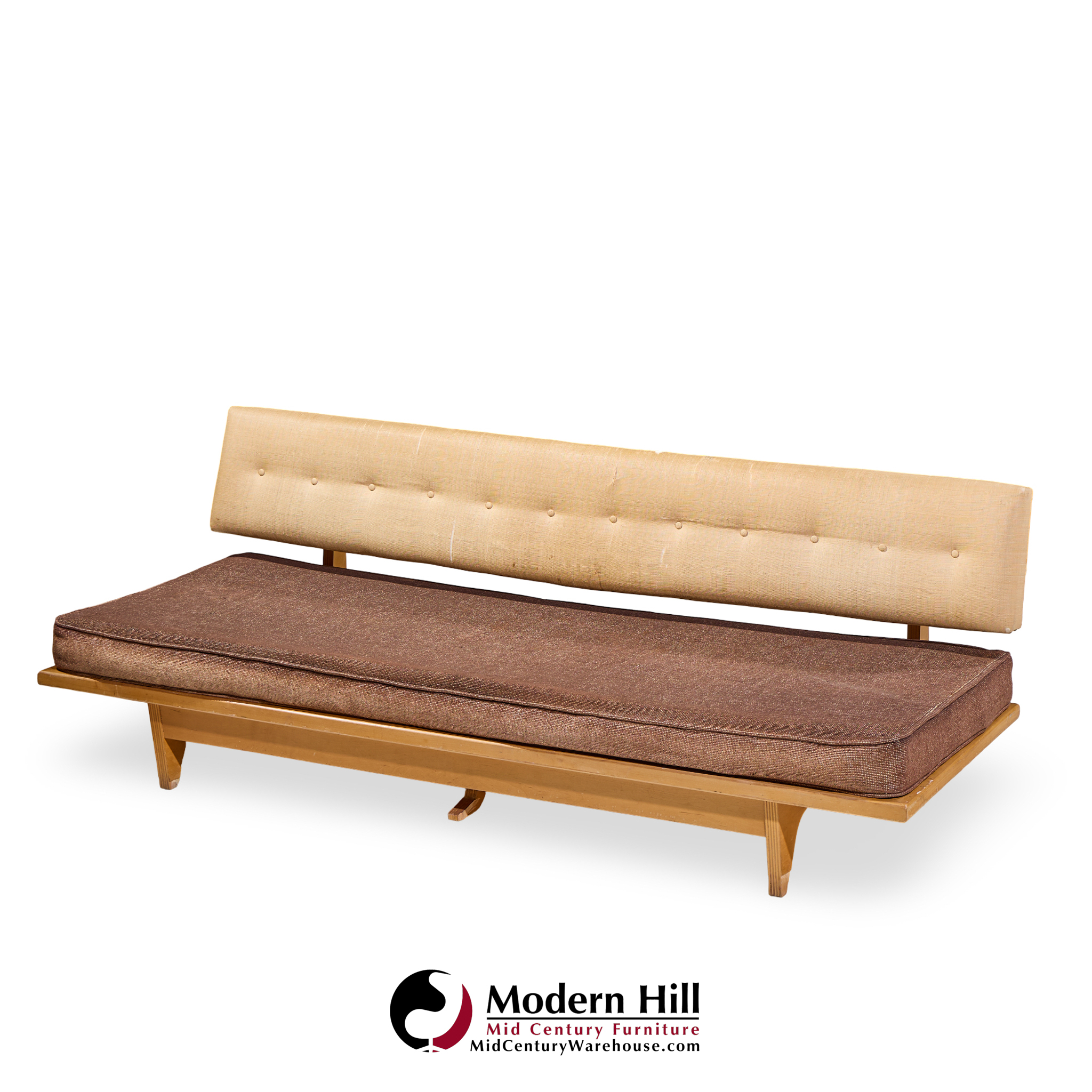 Richard Stein for Knoll Model 700 Mid Century Birch Daybed Sofa