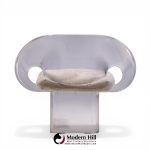 Robert Van Horn Mid Century Lucite Ribbon Chair
