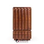 Tobago Brutalist Mid Century Walnut Armoire Dresser | Mid Century Modern Furniture - Mid Century Furniture Chicago Tobago Brutalist Mid Century Walnut Armoire Dresser