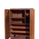 Tobago Brutalist Mid Century Walnut Armoire Dresser | Mid Century Modern Furniture - Mid Century Furniture Chicago Tobago Brutalist Mid Century Walnut Armoire Dresser