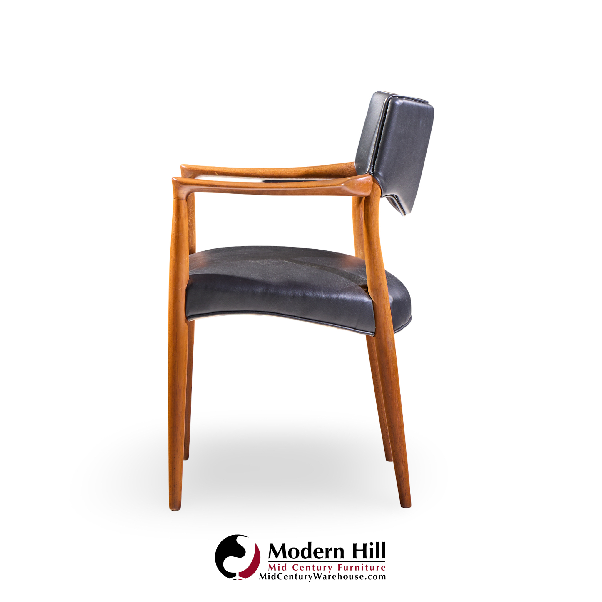 aksel bender madsen and ejner larsen mid century danish teak occasional lounge chairs - pair