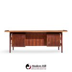 arne vodder for sibast model 207 mid century brazilian rosewood executive desk
