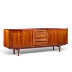 Arne Vodder for Skovby 7738 Mid Century Danish Rosewood Credenza