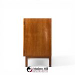 Bert England for the John Widdicomb Orientation Group Mid Century Walnut and Brass Credenza