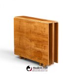 Bruno Mathsson Style Maria Mid Century Danish Teak Expanding Dining Table