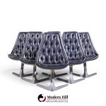 Chromcraft Star Trek Mid Century Chairs - Set of 6 | Mid Century Modern Furniture - Mid Century Furniture Chicago Chromcraft Star Trek Mid Century Chairs - Set of 6